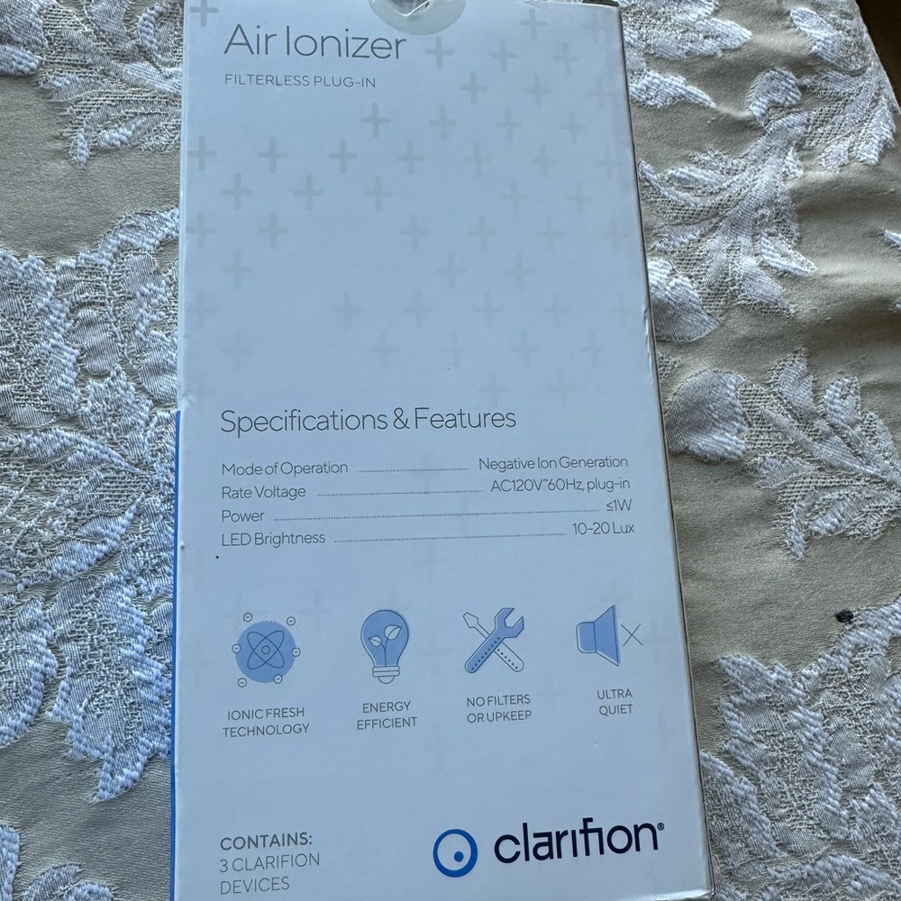 Air purifier/ air Ionizer